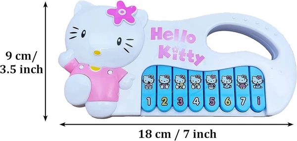 Mini musical piano in stock 3 characters available hello kitty , doraemon and peppa pig