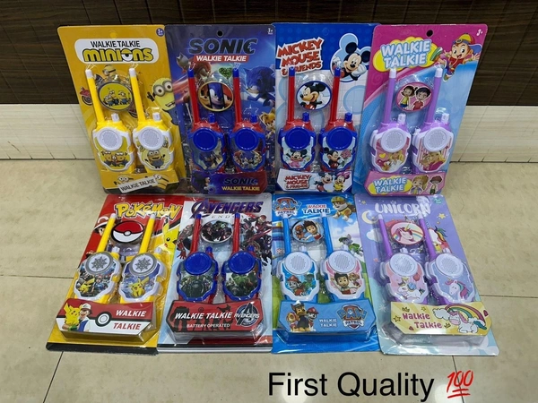 Walkie talkie restocked Only girl or boy choice possible character random