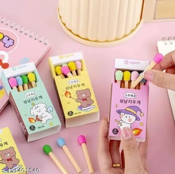  Match stick eraser 