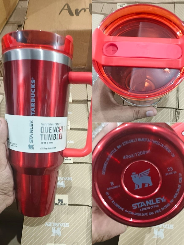 Stanley starbucks steel tumbler Premium quality 1200 ml Real pic shared