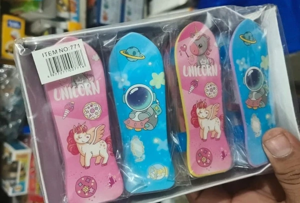 New skates sharpener in unicorn and space theme full box of 12 pcs