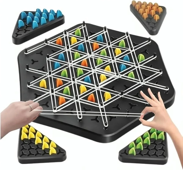 Rubber triangle game New arrival