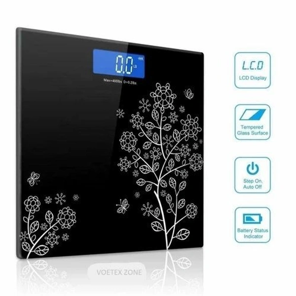 Lcd bathroom weighing scale Premium quality Weighing capacity upto 180 kgs