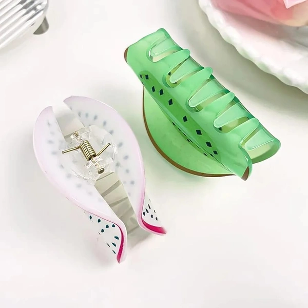 Fruit theme plastic clutchers Premium quality. Design random only