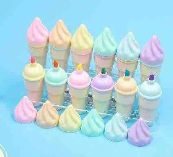 Softy icecream highlighter set of 6
