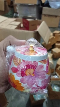 Pichwai metal dibbi Very good quality All real pic shared Design random only