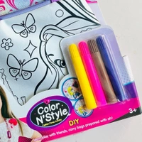 New arrival Diy coloring purse Premium quality Can be washed and recolored