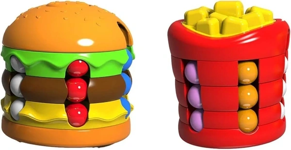 Fries Toy for Kids Adults Novelty Rotating Bead