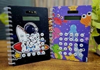 A5 spiral calculator diary 