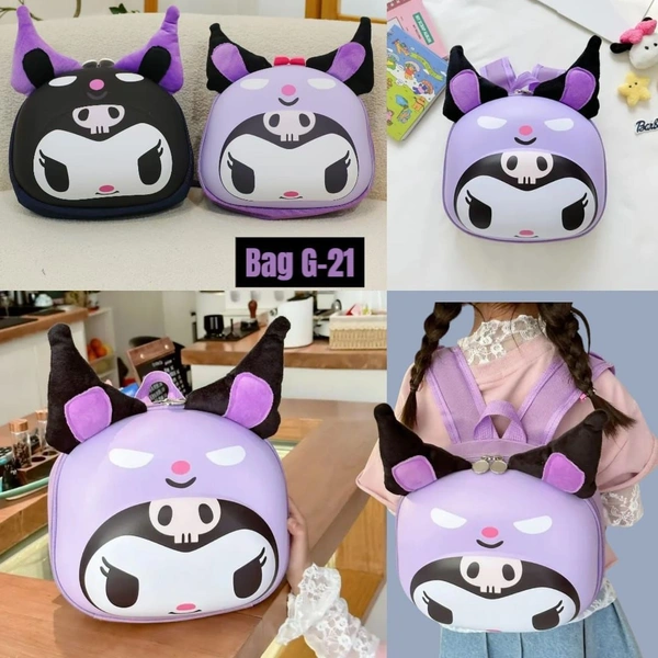 Hardcase bagpack 12 inches Many new designs added. In bulk color random only no choice possible  If choice rates of single pc will be applicable