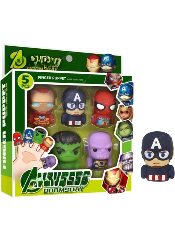 Avengers puppet toy set