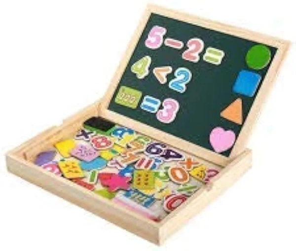 Wooden drawing easel board