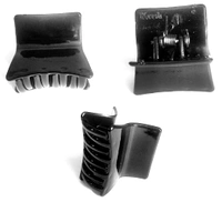 Homeoculture Hair Accessories Clutchers Claw Clips Medium Size For Hair for Women - 6 Pack Combo