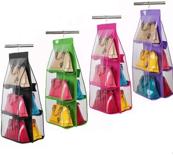 Homeoculture Handbag organizer random color as per availability - 0.5