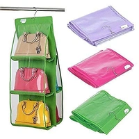 Homeoculture Handbag organizer random color as per availability - 0.5