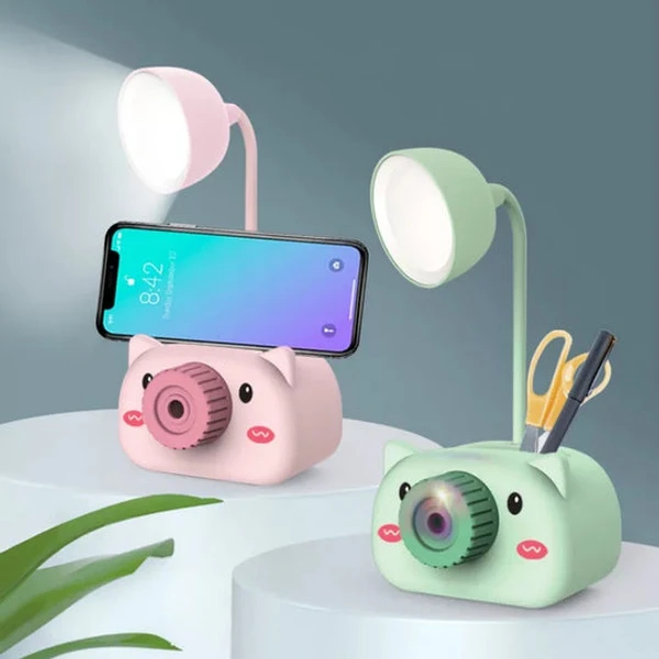 Homeoculture Multifunctional Mini Table Lamp - Pig - 0.5