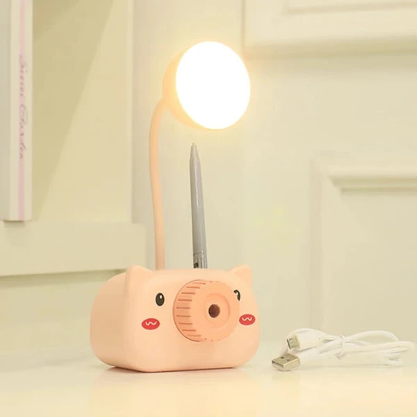 Homeoculture Multifunctional Mini Table Lamp - Pig - 0.5