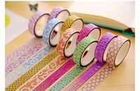 Homeoculture Pack of 12 glitter tapes - 0.5