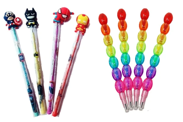 Homeoculture Pack of 4 bead pencils - 0.5