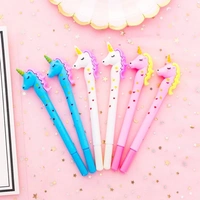 Homeoculture Pack of 6 Unicorn Style Gel Pens - 0.5