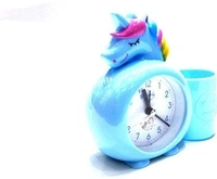 Homeoculture Plastic Unicorn Table Alarm Clock (Multicolour) - 0.5