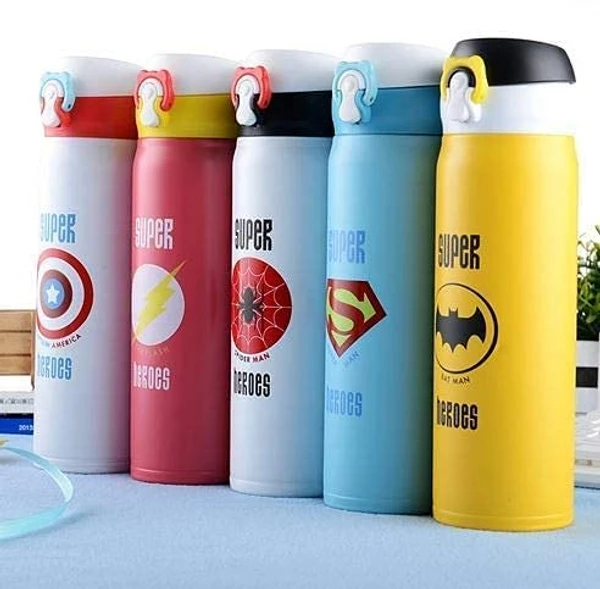 Homeoculture Steel sipper bottle random design as per availability - 0.5