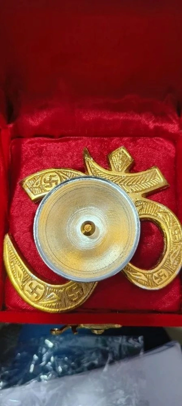 Om  Diya in premium gift box packing  - OM