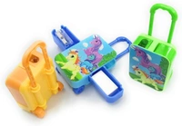 Homeoculture �(Pack of 1) Cute Unicorn Cartoon Design Trolley Suitcase with Pencil Eraser and Sharpener, Stationery for Kids School Boys Girls, Birthday Return Gifts - 0.5
