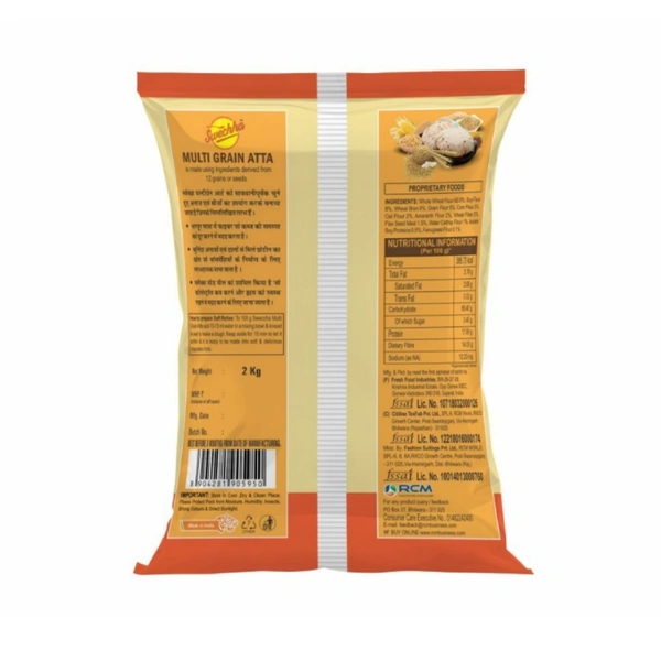 Sweccha Multi Grain Atta (2kg)