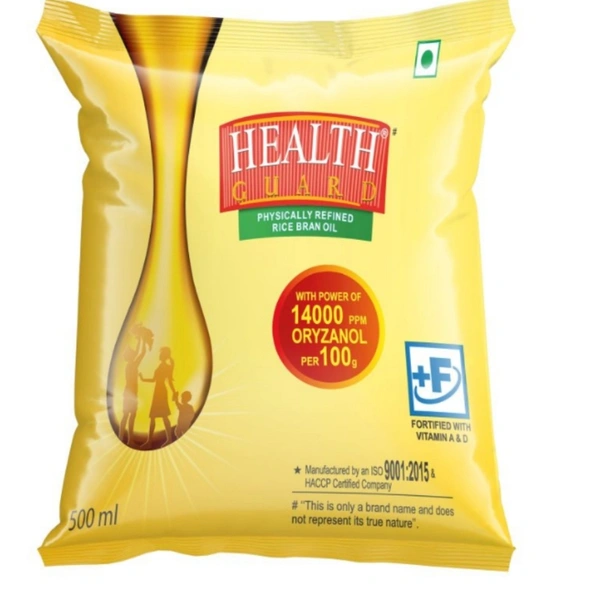H G Rice Bran Oil (500ml)