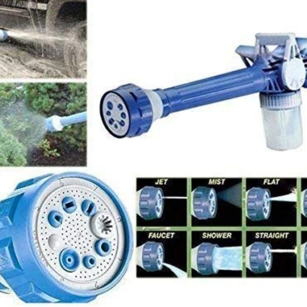 White Cherry Water Cannon 8 In 1 Turbo Water Spray Gun, Model Name/Number: Canongun