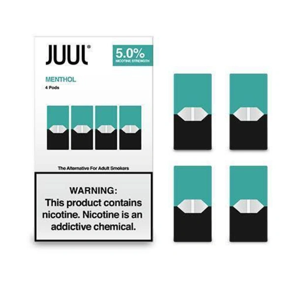 Juul Pods Menthol (Pack Of 4) - 5%