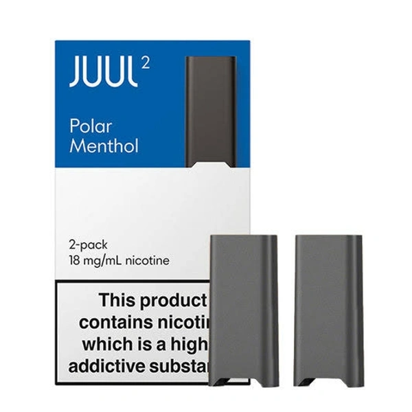 Juul 2 Pods Polar Menthol 18mg Pack of 2 - 1.8%