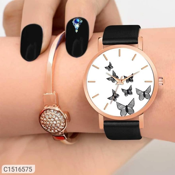 Women's Synthetic Leather Watches - 1516575, Dial Size (In mm): 35