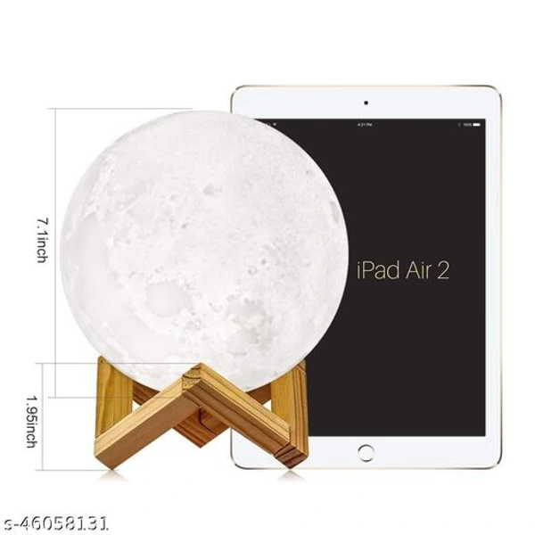 3D Crystal Moon Light Night Lamp