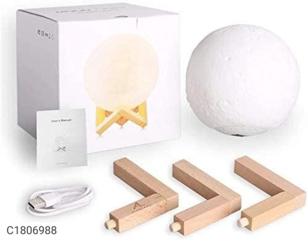 3D Crystal Moon Light Night Lamp