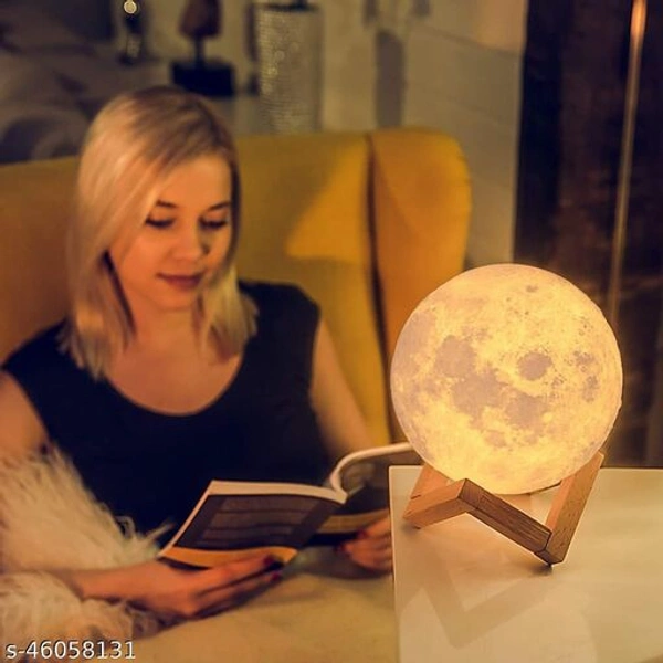 3D Crystal Moon Light Night Lamp