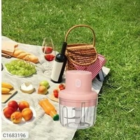 Mini Food Chopper/Processor For Onion/Garlic/Onion/Ginger/Pepper/Nuts/Meat - Same As Shown, 250 ml