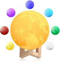 Color Changing Crystal Moon Lamp - Same As Shown
