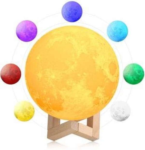 Color Changing Crystal Moon Lamp - Same As Shown