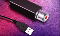 Romantic USB Atmosphere Night Light Roof Starry Projector - RED, 11 * 0.5 inch