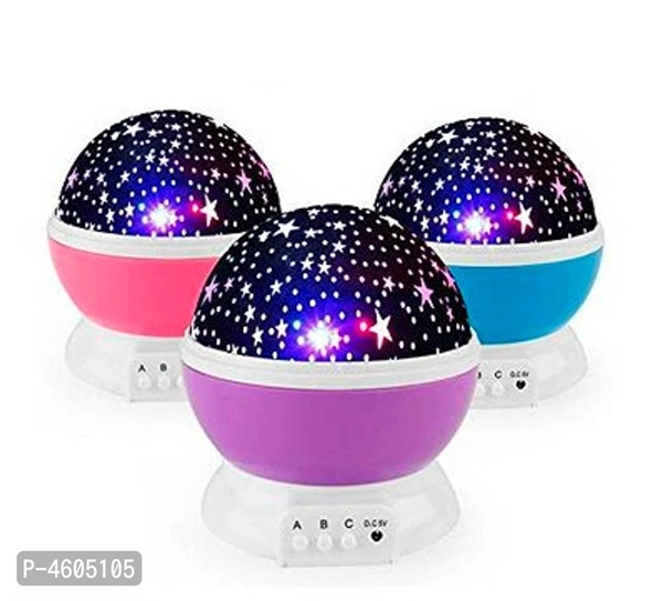 Star Master Rotating Star Projection Lamp - Pink, 13cm x 13cm x 14.5cm