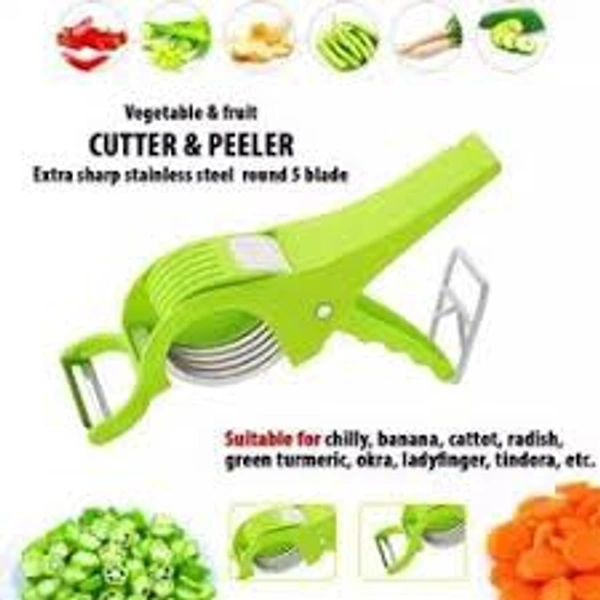 3 In 1 5 Blade Vegetable Cutter & Peeler