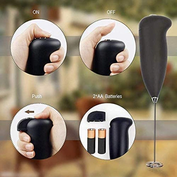 Egg Beater Milk Frother Foam Maker Coffee Maker