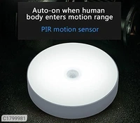 Motion Sensor Led Night Light With Brightness Control Led Light - Pack Of 3
