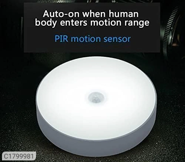 Motion Sensor Led Night Light With Brightness Control Led Light - Pack Of 3