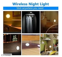Motion Sensor Led Night Light With Brightness Control Led Light - Pack Of 2