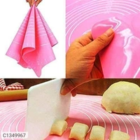 Non-Stick Silicone Reusable Stretchable Baking Sheets - 48 x 38 cm