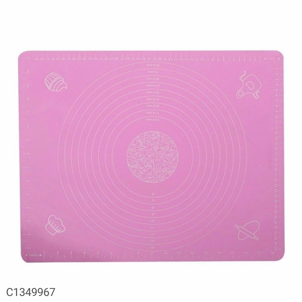 Non-Stick Silicone Reusable Stretchable Baking Sheets - 48 x 38 cm