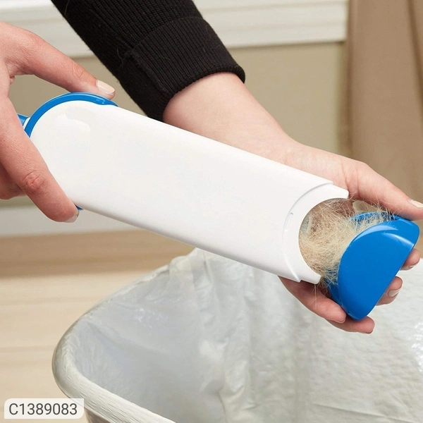 Multi-Purpose Double Sided Pet Fur and Lint Remover Self-Cleaning Brush - Same As Shown